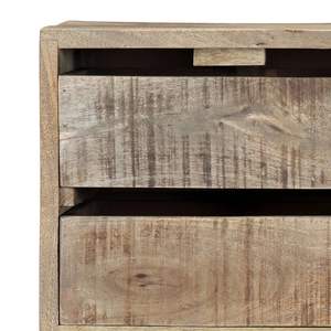 Buffet en bois de manguier massif 55,1"x11,8"x23,6" – Meuble élégant et durable - Product Image 6
