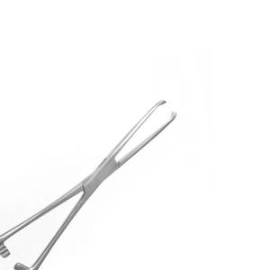 Pinces à tissus Allis 19 cm, 5x6 dents, en acier inoxydable, manuelles, de haute qualité, pour usage chirurgical sur tissus lourds, couleur rose poudré - Product Image 6