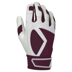 Guantes de Bateo de Béisbol/Sóftbol Profesionales Duraderos de Alta Calidad, Cierre de Hebilla de Cuero Genuino, Servicio Personalizable ODM OEM - Product Image 6