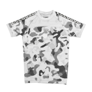 Women Fitness Rash Guard Shirts Custom Rash Guard BJJ Fabric Custom Free Design Polyester Sports Printed Shirts - Product Image 1