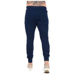 Pantalon de survêtement sport décontracté pour homme, taille mi-haute, avec cordon de serrage, extensible, respirant, en molleton 100% coton, écologique, qualité supérieure - Product Image 2