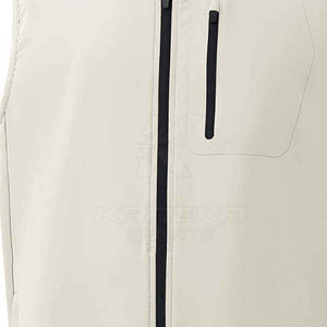 Gilet softshell d'hiver, vêtement d'extérieur décontracté, respirant, avec tissu doux et col montant - Product Image 2