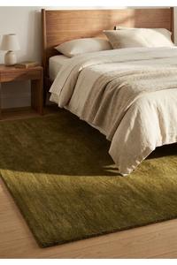 Alfombra Moderna de Lana Hecha a Mano con Pelo Estructurado y Base Antideslizante para Mayor Durabilidad y Retención de Forma, Ideal para Sala de Estar y Dormitorio - Product Image 3