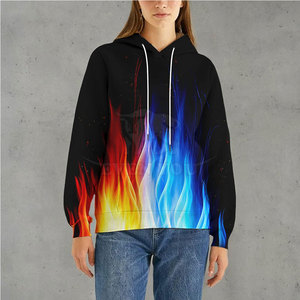 Nouveauté, best-seller, sweat à capuche imprimé sur toute la surface, unisexe, streetwear, mode décontractée, pull à capuche - Product Image 3