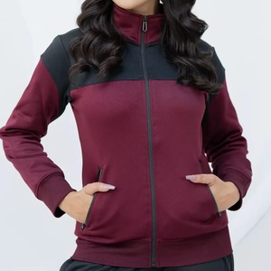 Conjunto Deportivo Casual para Mujer, Sudadera con Cierre y Manga Larga, Pantalones Jogger, Forro Polar Ecológico, Resistente al Viento, Corte Regular para Invierno - Product Image 5