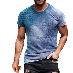 Tốt Nhất Bán Buôn Ngắn Tay Áo Người Đàn Ông Củ<span class=keywords><strong>a</strong></span> T-Shirts 100% Cotton OEM Tùy Chỉnh Sườn Logo In Thiết Kế Cộng Với Kích Thước Gân Dệt Kim Mới - Product Image 2