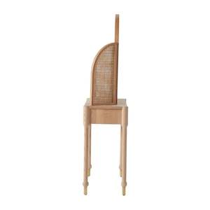 Bureau de maquillage en bois naturel massif, vente en gros, usine du Vietnam, prix compétitifs, OEM ODM acceptés - Product Image 2