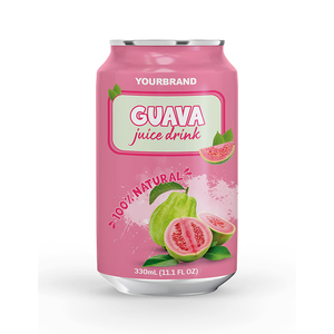 Jugo de Fruta 100% Natural, Marca Privada OEM, 330 ml, Bebida de Jugo de Fruta Pura, Cóctel con Sabor a Guayaba, Piña y Guava de Vietnam - Product Image 4