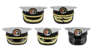 Casquettes classiques à visière, conçues pour les uniformes traditionnels, avec une visière haute et adaptées aux défilés. Casquettes à visière en vente. - Product Image 4