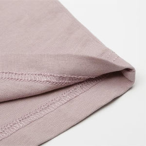 Camiseta de manga corta con cuello redondo de tamaño personalizado, camiseta informal de punto de algodón en blanco de 185 gramos para hombre - Product Image 5