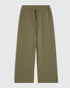 Ensemble de survêtement molletonné pour femme 2026 en coton doux, coupe oversize, couleur unie, avec chemise et pantalon large - Product Image 4