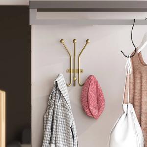 Crochets muraux doubles en métal antirouille pour cuisine, salle de bain, chambre à coucher - Product Image 4