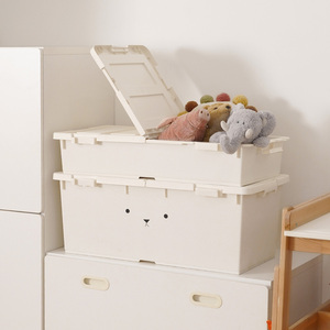[LIFIST] Lifist Train Container Box - Underbed Slim <b>Storage</b> (40L) & Large Capacity <b>Storage</b> (80L) with Wheels & Clip Lid - Product Image 2