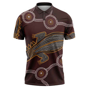 Camisetas Polo para Hombre con Logotipo Personalizado OEM, Sublimación, Diseño Vintage, Alta Calidad, Tallas Grandes, Venta al Por Mayor - Product Image 2