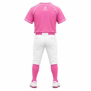 Uniforme de Béisbol Personalizado para Hombre, Transpirable, 100% Poliéster, Manga Corta, Camisas con Estampado por Transferencia de Calor, Botones, para Adultos, Softbol - Product Image 2