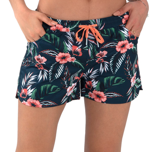 Short de plage pour femme très demandé, longueur au-dessus du genou, avec taille élastique, respirant, protection UV, anti-odeur - Product Image 1