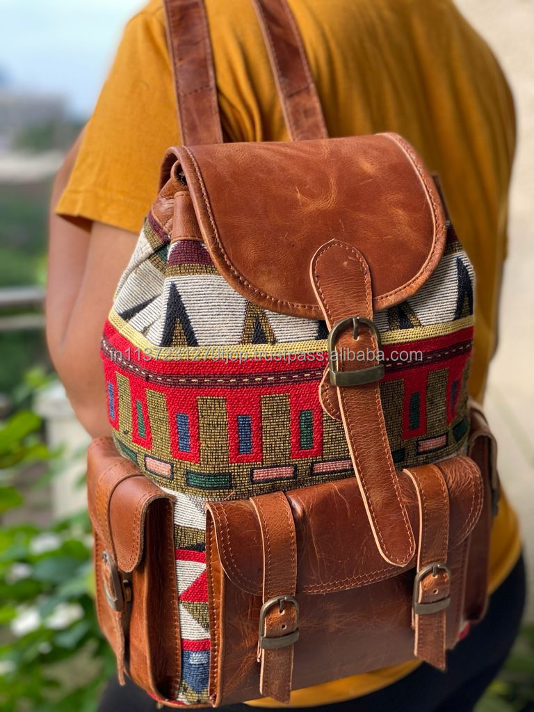 boho leather backpacks Sandy Bay. Handmade bohemian style backpack  ELF Small Boho Backpacks Boho Chic