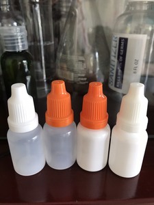 ขวดหยดตาทรงกระบอกก้นแบน น้ำหนักเบา ทนทาน ผลิตจากพลาสติก PE/PP สีขาว ขนาด 3-15 มล. พร้อมฝาปิดแบบซีล รุ่น C0078 - Product Image 5