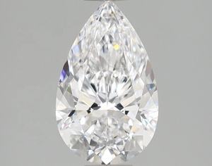 เพชรทรงลูกแพร์ธรรมชาติ รับรองโดย GIA ความใส VVS สี DEF คุณภาพเยี่ยม ทรงบริลเลียนท์คัท คุณภาพสูง สำหรับทำเครื่องประดับ - Product Image 6