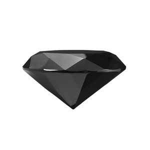 เพชรแท้ 9 มม. สีดำทรงกลมเจียระไนจากอินเดีย - Product Image 2
