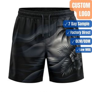 Shorts de bain premium pour hommes, prêts à être expédiés, usine OEM ODM - Product Image 1