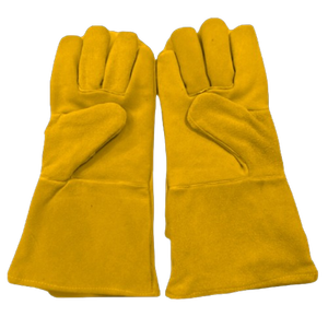 Gants de travail d'hiver haute visibilité naturels, durables, réfléchissants, de sécurité industrielle, anti-chaleur, anti-étincelles, pour le soudage et la lutte contre les incendies - Product Image 3