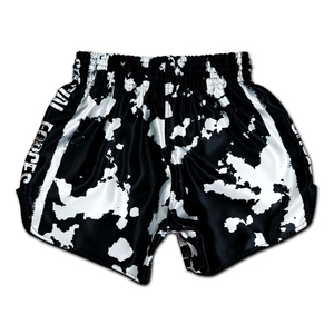 Shorts de boxe Muay Thai pour hommes, nouveau design, logo brodé, vêtements d'arts martiaux mixtes, coupe classique, entraînement et compétition pour adultes - Product Image 5