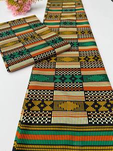 Tissu en coton imprimé africain sur mesure OEM, Maroc, pour robes, accessoires et promotion - Product Image 6