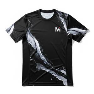 Camiseta de Compresión con Impresión por Sublimación, Gráficos Personalizados, Top Deportivo para Hombre, Ropa de Entrenamiento Transpirable - Product Image 1