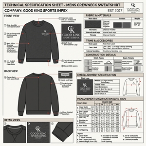 เสื้อสเวตเชิ้ตคอกลมผู้ชายลายกราฟิกวินเทจ ล้างสีแบบแอซิด พิมพ์ลายด้านหน้าและด้านหลัง สไตล์สตรีทแวร์ รับผลิตแบบ OEM ODM พร้อมสกรีนโลโก้ตามสั่ง - Product Image 6