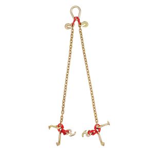 Catena a V G80 con Ganci di Traino 5/16 X 3 R T J per Trasporto e Utilizzo come Catena di Traino - Product Image 5