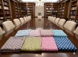 Tissu Popeline 100% Coton Peigné Léger, Respirant, Absorbant l'Humidité, Imprimé Couleurs, Écologique et Biologique pour Femme - Product Image 3