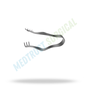 Finsen Retractor 5cm 3x4 Prongs Surgical Skin Retractor Hand Held Orthopedic Plastic Surgery Instrument - Product Image 4