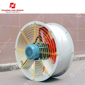 Industrial Wall <b>Fan</b> Phuong Linh Axial <b>16</b> Blade AC Motor Poultry Farm Ventilation Factory Warehouse Air Circulation Exhaust - Product Image 5