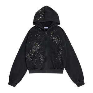 Sudaderas con Pedrería Personalizadas para Hombre, Color y Etiquetas Personalizables, Sudaderas y Hoodies de Moda Masculina - Product Image 4