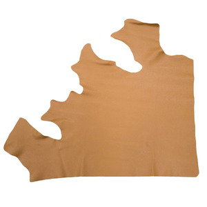 Cuero de vaca curtido cromado sólido marrón con grano granulado de 1.2-1.4 mm de grosor para bolsos de lujo, carteras, encuadernación y tapicería - Product Image 3