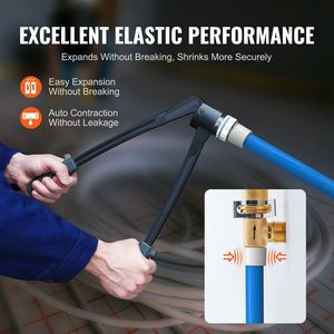 Tubo Flessibile in Plastica PEX-a da 3/4 di Pollice, 2 x 100 Piedi di Lunghezza, per Linee Acqua Calda/Fredda, Facile Installazione - Product Image 5