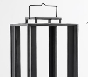 Farol de Metal para Velas Más Vendido con Acabado Negro Mate, Faroles de Metal para Decoración del Hogar y Exteriores, Hechos a Mano y Personalizados - Product Image 5