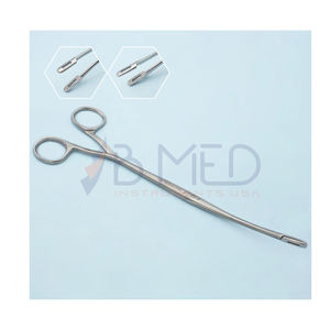 Pinzas para cálculos renales OR Grade Randall, curvatura de un cuarto, instrumento quirúrgico de urología - Product Image 1