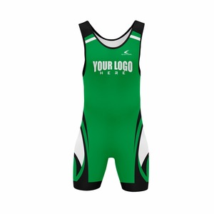 Adult Wrestling <b>Singlet</b> Spandex/Polyester 300g Breathable Fitted Custom Logo Sizes Powerlifting Large Sizes Wrestling - Product Image 2