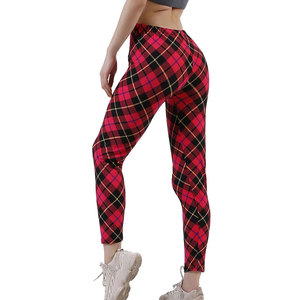 Customized High-Waisted Unisex Workout Leggings Sport Gym Wear with Casual Style Women's <b>Yoga</b> Pants Sublimation Leggings - Product Image 5