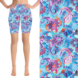 Shorts de sport moulants pour femmes, taille haute, sans couture, séchage rapide, pour yoga, course et fitness, personnalisables en gros - Product Image 5