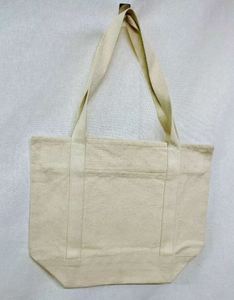 Bolsa de Mano de Lona de Algodón, Bolsa de Compras Reutilizable, Bolsa de Supermercado Ecológica Reutilizable con Gran Capacidad de Almacenamiento - Product Image 1