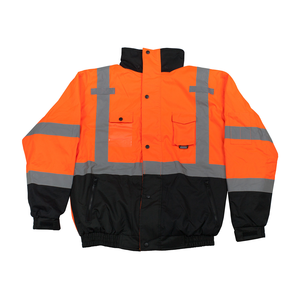 Vestes de travail en gros, <span class=keywords><strong>veste</strong></span> de sécurité orange pour pompiers, fabricant pakistanais, vestes de travail - Product Image 1