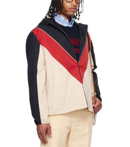 Chaqueta Cortavientos Ligera Personalizada con Bloques de Color, Cierre de Cremallera, Ropa Deportiva para Gimnasio, Fitness y Running, Transpirable, Tallas Grandes para Hombre - Product Image 5