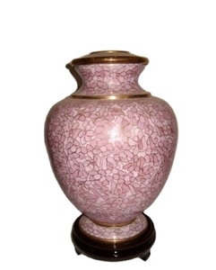 Bonne vente en gros crémation cendres humaines adulte urne en métal/urne de crémation/fournitures funéraires classiques urnes en émail de haute qualité - Product Image 1