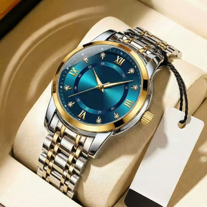 Reloj de Pulsera de Acero Inoxidable de Lujo, Estilo Hip-hop Urbano, Informal, para Viajes, Negocios, Automático, Mecánico, para Hombre - Product Image 1