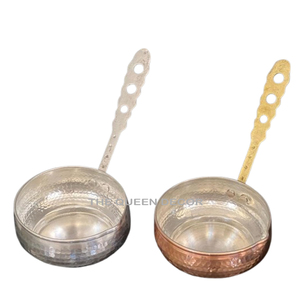 Hot Selling Aluminum Metal Round Shape Silver and Gold Finished Sets Of 2 Free Decorative Bowl Traditional Designer - Product Image 1