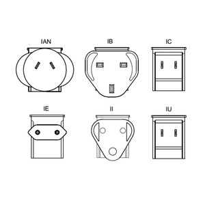 AC DC Switching Power <b>Adapter</b> 60W 12V 5.0A Output Interchangeable AC <b>Plug</b> PC Material <b>Plug</b> in Wall Mount - Product Image 2
