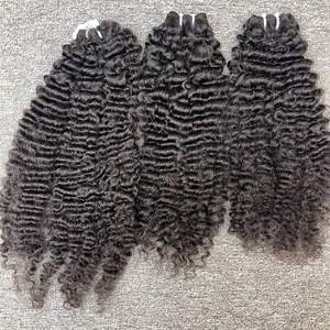 Cheveux bouclés birmans naturels ondulés Hairvietnam – Qualité supérieure, ondulations profondes, super ondulations, lisses naturels, blonds - Product Image 2